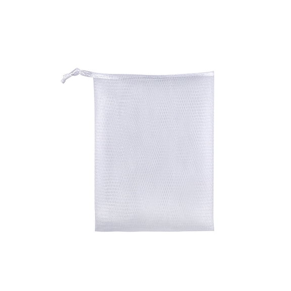 SeekLGT Soap Net Skin-Friendly Mesh Soap Bag Foaming Facial Cleansing Net Durable Bath Accessory Exfoliating Bag