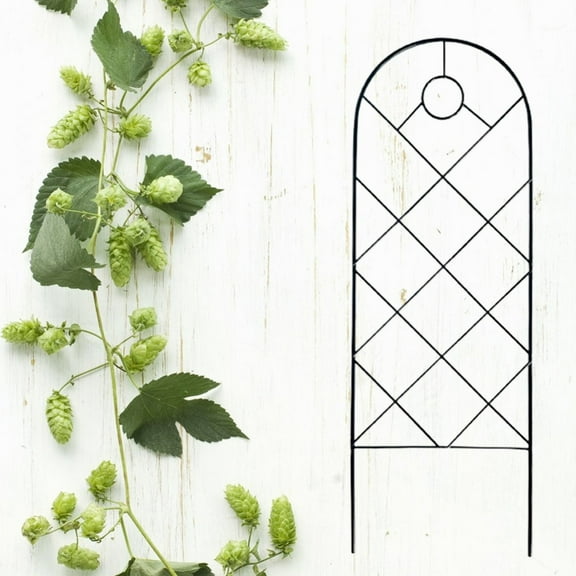 SeekLGT Trellis For Climbing Plants Outdoor,Lattice Panels For Outside,Garden For Climbing Plants Wrought Metal Privacy For Patio Porch Outdoor Wall Decor