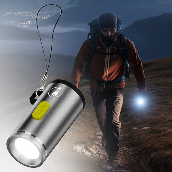 SeekLGT USB C Rechargeable LED Flashlight 1000 Lumen Mini Compact Handheld Torch 3 Modes Waterproof for Camping Hiking Emergency 2027 Valentine Gift