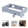 thumbnail image 1 of SeekLGT Wall Mounted Foldable Trash Can Cabinet Trash Holder Odor Proof Slim Design Hanging Plastic Bag Holder Kitchen Bathroom Waste Bin Small Trash Rack Storage Use, 1 of 8