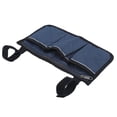 thumbnail image 1 of SeekLGT Wheelchair Side Bag Armrest Pouch with Reflective Stripe for Storage of Newspaper Magazines and Glasses Universal Fit for Electric Wheelchair and Power Chair 1pc, 1 of 6