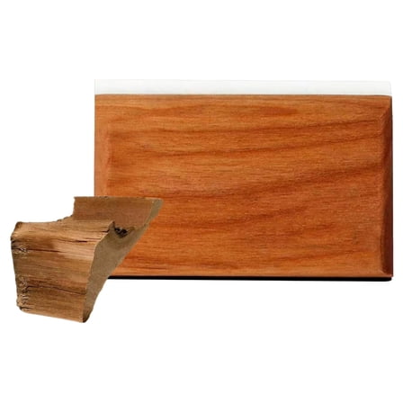 SeekLGT Wood Car Air Freshener Drifting Car Fragrance Kit Natural Vegan Amber Aroma Sun Visor Clip Refillable Car Interior Scent