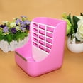thumbnail image 1 of SeekLGTRabbit Hay Feeder and Food Bowl 2 in 1 Cage Mounted Small Animal Feeder with Stainless Steel Edge for Guinea Pigs and Chinchillas, 1 of 4