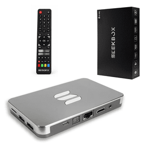Seekbox 3Pro TV Box 4GB+64GB, 4K HDR Ultra HD, WiFi 6 Dual Band with Remote