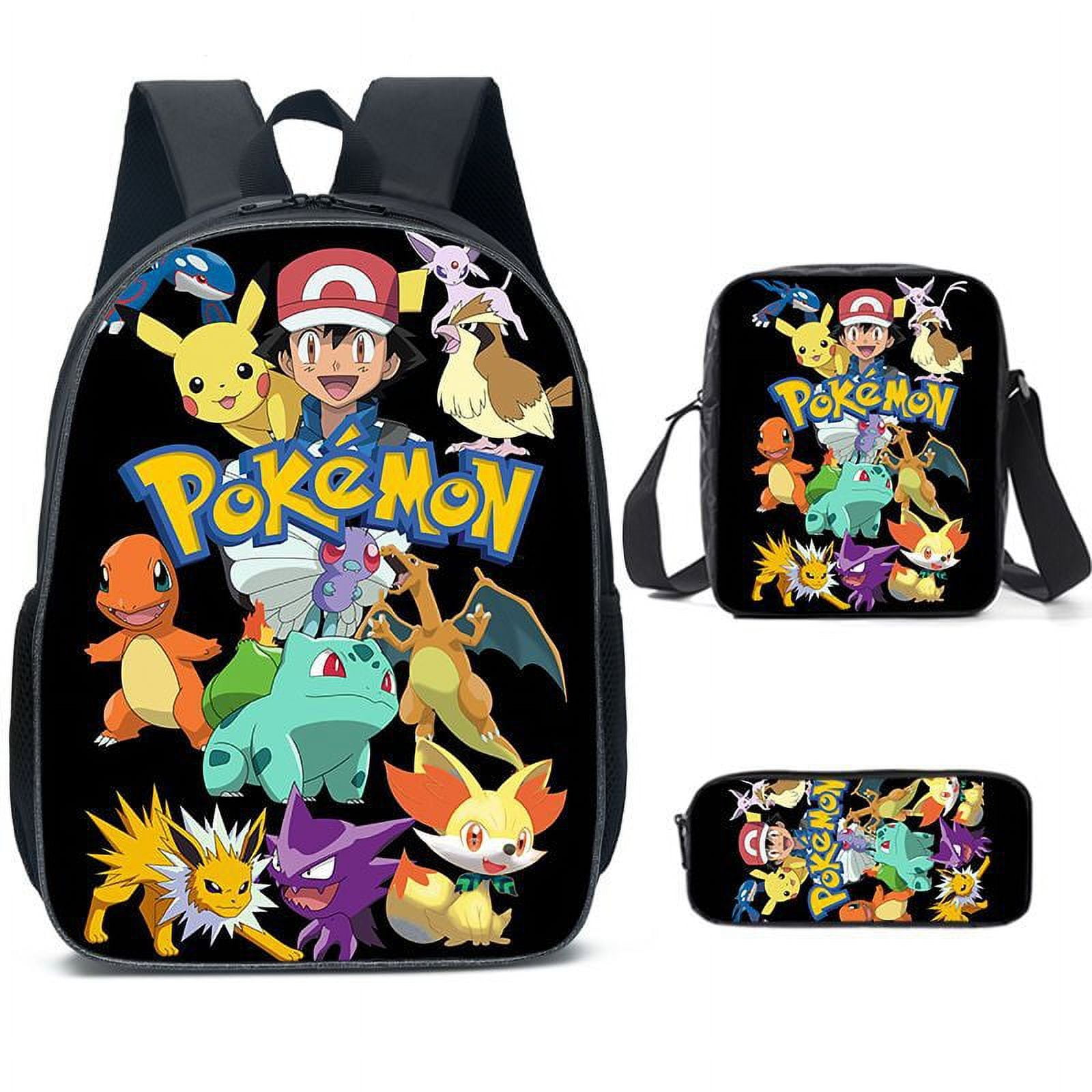 Pokemon Pikachu Kids School 3D Backpack 30cm