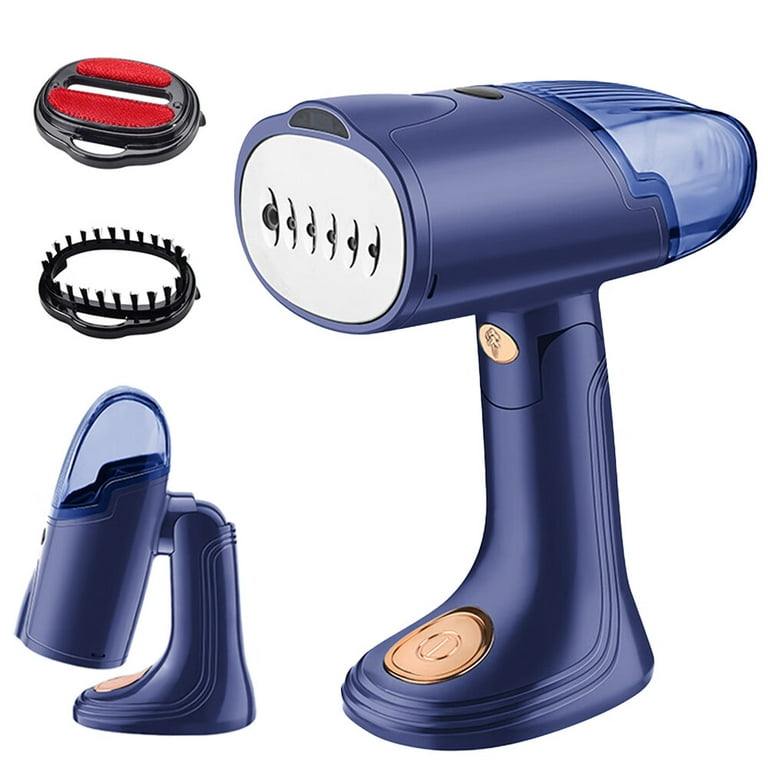 Seekfunning Steamer for Clothes Handheld Garment Steamer 1500W Mini Travel Steamer Portable Fabric Steam Iron Auto Shut Off Leak Proof LCD