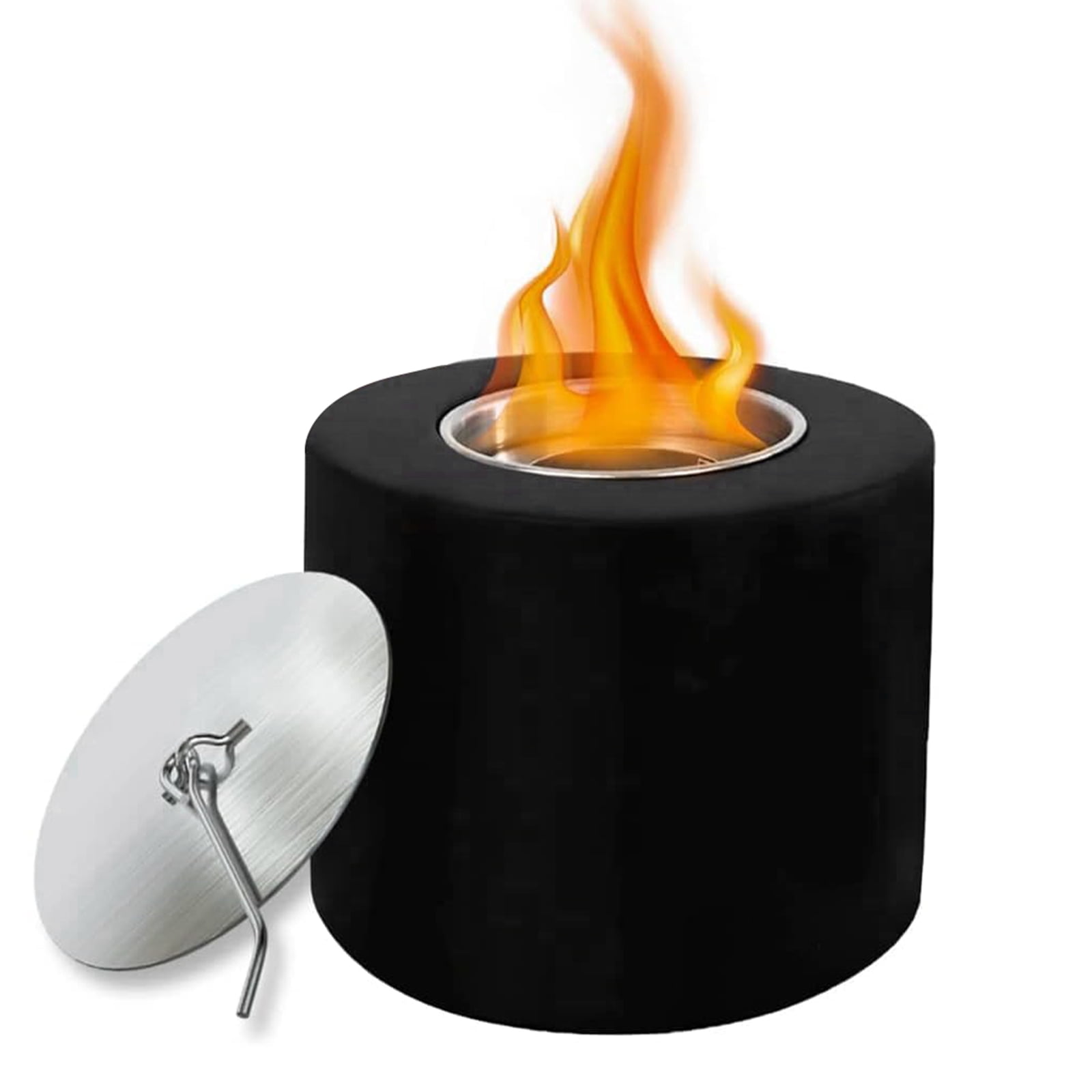 Seekfunning Tabletop Fire Pit Bowl Smokeless Indoor Smores Kit