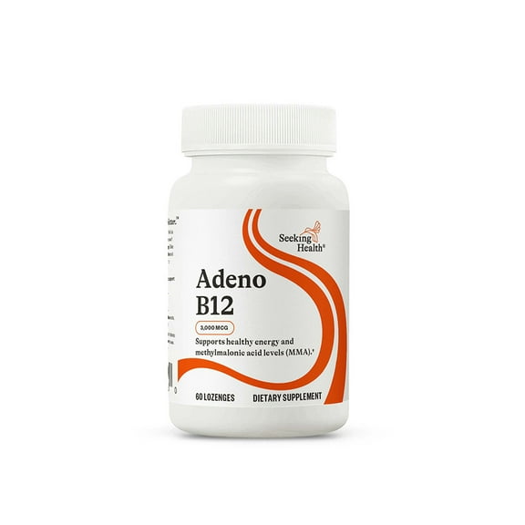 Seeking Health Adeno B12, 3,000 mcg, 60 Lozenge
