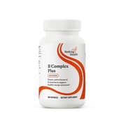 Seeking Health B Complex Plus - Vitamin B Complex Supplement with Choline & Riboflavin - Supports Brain Health, Digestion, Energy - 100 Capsules