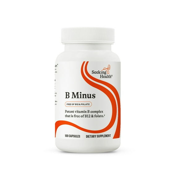 Seeking Health B-Minus, 100 Vegetarian Capsules