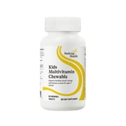 Seeking Health Kids Multivitamin Chewable, Formulated for Children s Health, with L-5-MTHF L-Methylfolate , B12, Riboflavin, Vitamin A, Vegetarian 60 Chewable Tablets*