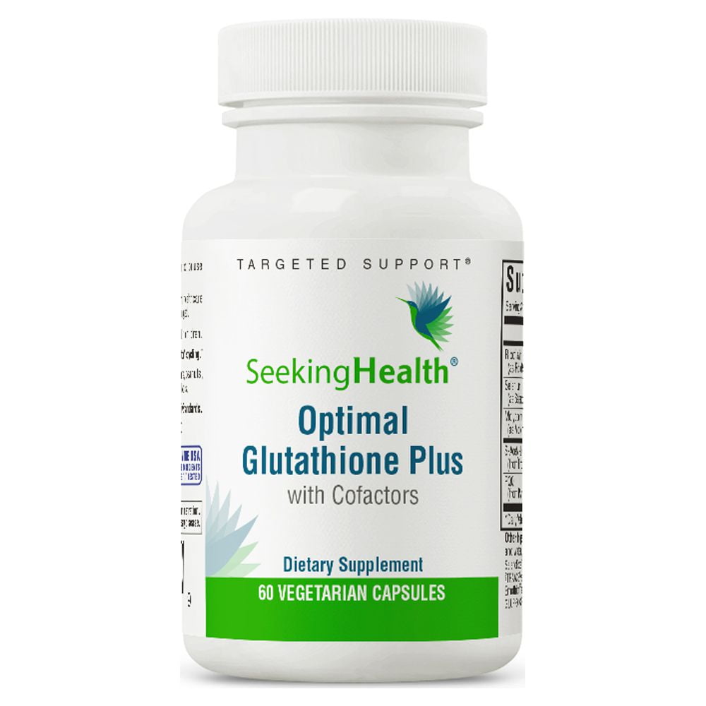 Seeking Health Optimal Glutathione Plus, 100 mg SAcetylL Glutathione