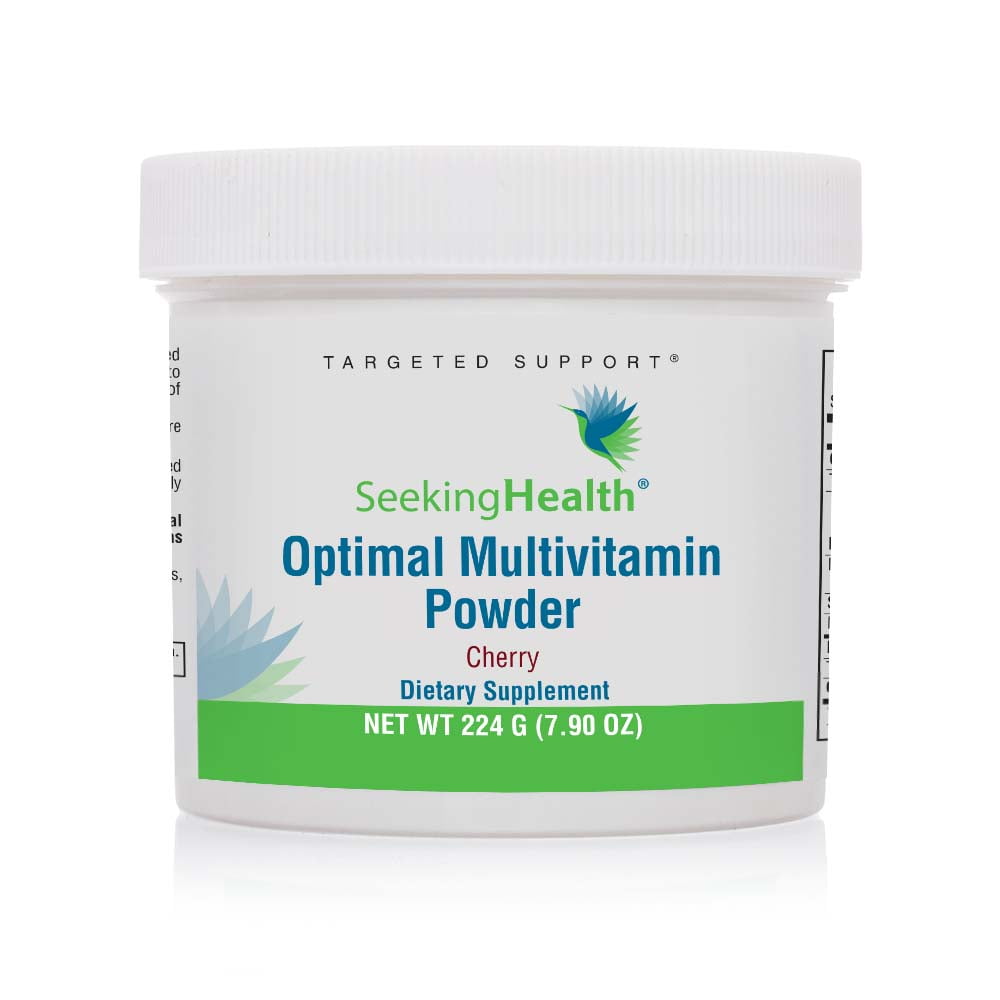 Seeking Health Optimal Multivitamin Powder, Bioavailable B Vitamins
