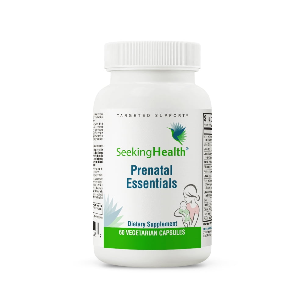 Seeking Health Prenatal Essentials, Methylated Bioavailable Folate and