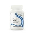 thumbnail interactive-video image 1 of Seeking Health Vitamin D3 + K2 - Immune System & Bone Health Support with vitamin D3 (Cholecalciferol) & Vitamin K2 (Menaquinone-7) - Vegetarian Vitamin D & K Supplement - 60 Capsules, 1 of 9