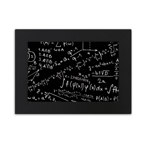 Seeking Lits Formulas Science Calculus Figure Desktop Photo Frame Ornaments Picture Art Painting