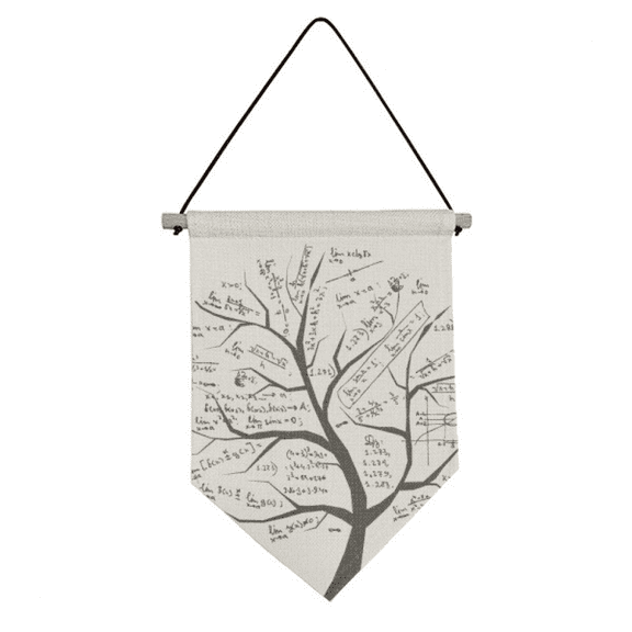Seeking Lits Mathematical Formulas Calculus Canvas Flag Hanging Wall Art Decor Banner