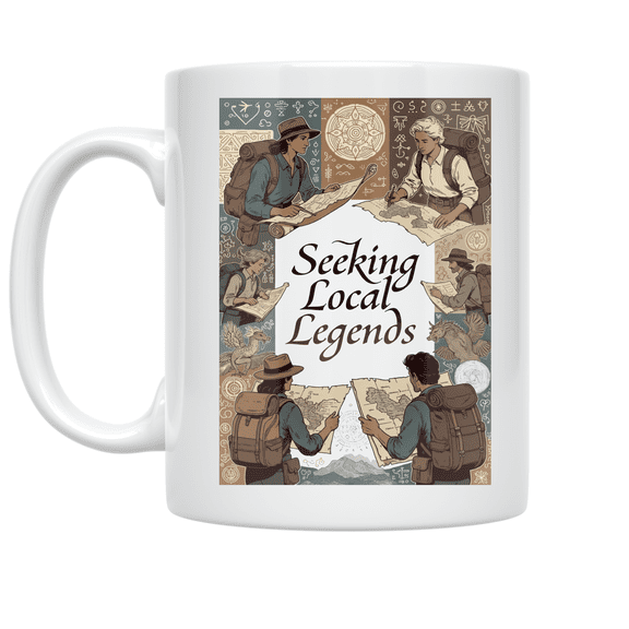 Seeking Local Legends Adventure - Folklore Enthusiast - 11 oz Ceramic Coffee Mug