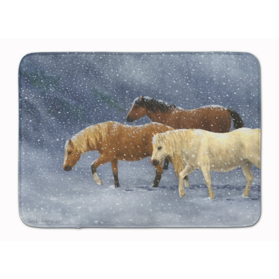 Seeking Shelter Horses Machine Washable Memory Foam Mat