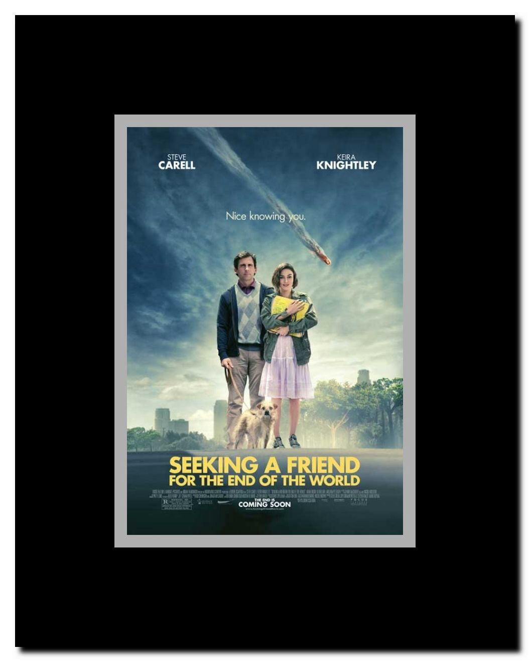 Seeking a Friend for the End of the World Framed Movie Poster