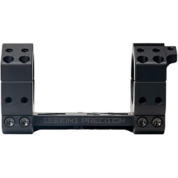 Seekins HIT Precision 1-Piece Picatinny Scope Mount 34mm Rings Low Matte Black