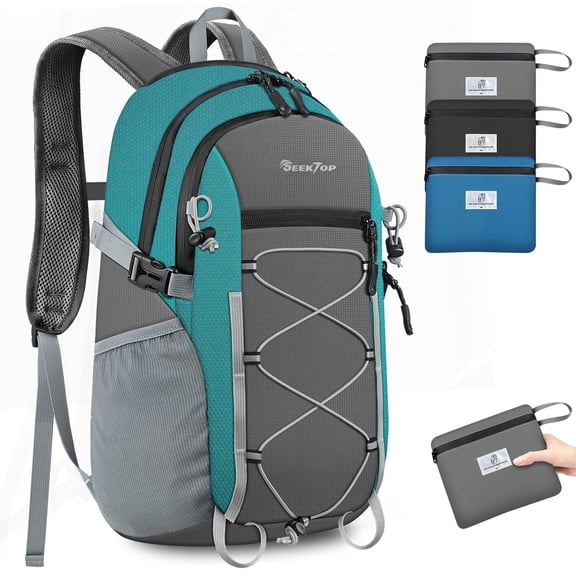 Seektop 20L Foldable Waterproof Hiking Backpack, Ultralight Small Lightweight Daypack Packable Backpack for Men Woman