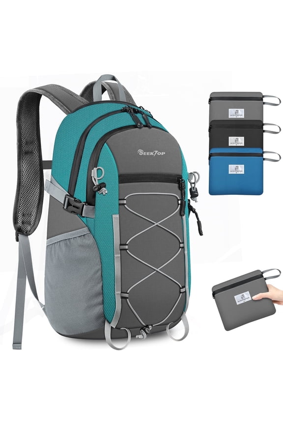 20L Foldable Waterproof Hiking Backpack, Ultralight Small Lightweight Daypack Packable Backpack for Men Woman