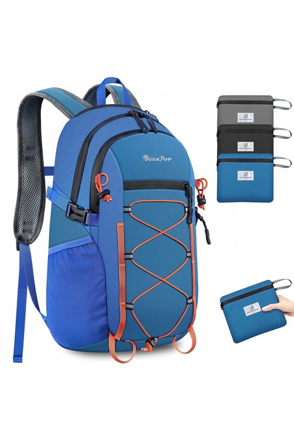20L Foldable Waterproof Hiking Backpack, Ultralight Small Lightweight Daypack Packable Backpack for Men Woman