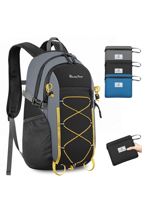 20L Foldable Waterproof Hiking Backpack, Ultralight Small Lightweight Daypack Packable Backpack for Men Woman