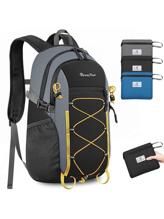 20L Foldable Waterproof Hiking Backpack, Ultralight Small Lightweight Daypack Packable Backpack for Men Woman