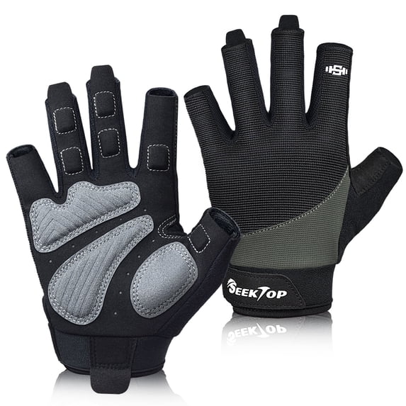 Seektop Unisex Workout Gloves for Weight Lifting, Full Protection, Excellent Grip for Gym, Fitness, Training