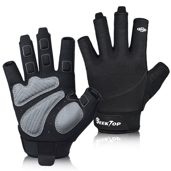Seektop Unisex Workout Gloves for Weight Lifting, Full Protection, Excellent Grip for Gym, Fitness, Training