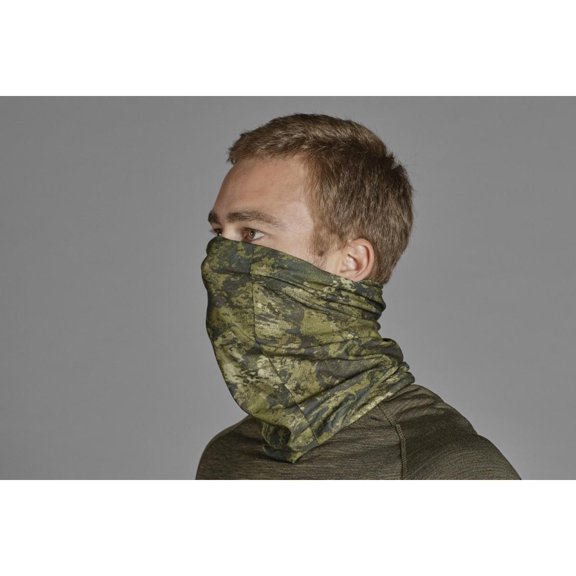 Seeland Neck gaiter 2-pack Pine green/InVis green One Size Camo