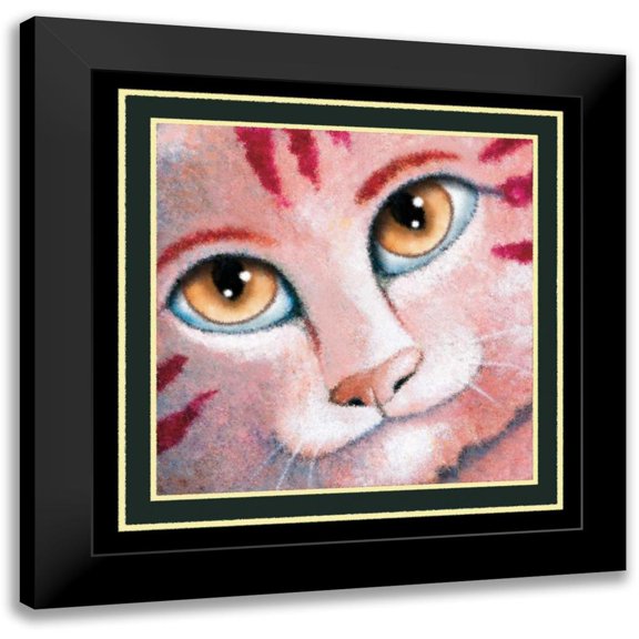 Seeley, Laura 12x12 Black Modern Framed Museum Art Print Titled - Party Time (Detail Red)