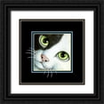 thumbnail image 1 of Seeley, Laura 12x12 Black Ornate Wood Framed with Double Matting Museum Art Print Titled - Cookies and Cream (Detail Gree, 1 of 4