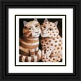 thumbnail image 1 of Seeley, Laura 12x12 Black Ornate Wood Framed with Double Matting Museum Art Print Titled - First Date (Copper), 1 of 4