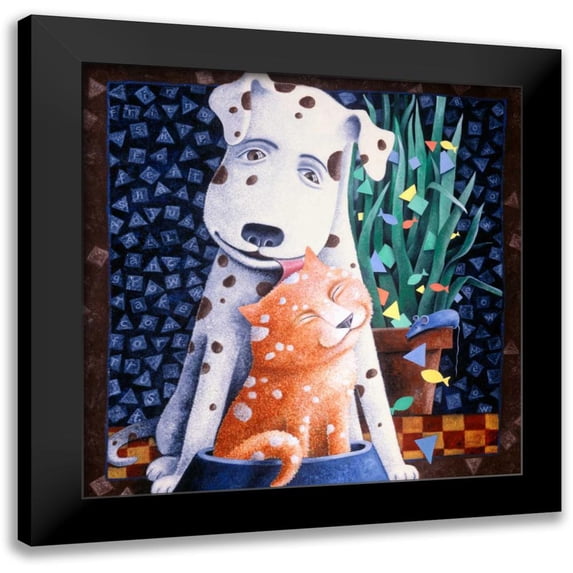 Seeley, Laura 15x15 Black Modern Framed Museum Art Print Titled - In Friendship