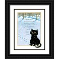 thumbnail image 1 of Seeley, Laura 15x18 Black Ornate Wood Framed with Double Matting Museum Art Print Titled - Snow Angel, 1 of 4