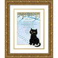 thumbnail image 1 of Seeley, Laura 15x18 Gold Ornate Wood Framed with Double Matting Museum Art Print Titled - Snow Angel, 1 of 4