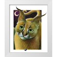 thumbnail image 1 of Seeley, Laura 15x18 White Modern Wood Framed Museum Art Print Titled - Whisper (Green), 1 of 4