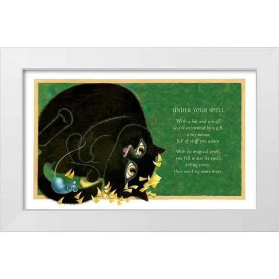 Seeley, Laura 18x12 White Modern Wood Framed Museum Art Print Titled - Under Your Spell