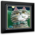 thumbnail image 1 of Seeley, Laura 20x20 Black Modern Framed Museum Art Print Titled - On Safari -The Journalist, 1 of 5