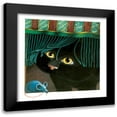 thumbnail image 1 of Seeley, Laura 20x20 Black Modern Framed Museum Art Print Titled - Peek-A-Boo (Yellow), 1 of 5