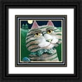 thumbnail image 1 of Seeley, Laura 20x20 Black Ornate Wood Framed with Double Matting Museum Art Print Titled - On Safari -The Journalist, 1 of 4
