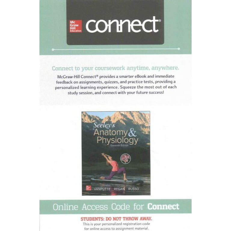 Seeley's Anatomy & Physiology McGraw-Hill Connect Access Code