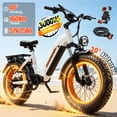 thumbnail image 1 of Seemoon Electric Dirt Bike for Adults 3OOOW 52V 25Ah 1300Wh 38 mh 105 miles 160Nm 40 degree Climb 20x4 inch Fat Tire Front Suspension Disc Brakes, 1 of 9