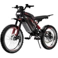 thumbnail image 1 of Seemoon Electric Dirt eBike, Mid Drive Motor, 26" Fat Tires, 48V Battery, High Torque 220-280Nm, Full Suspension Hydraulic Brakes, 1 of 1