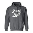 thumbnail image 1 of Seems Legit Adult Hooded Sweatshirt, 1 of 3