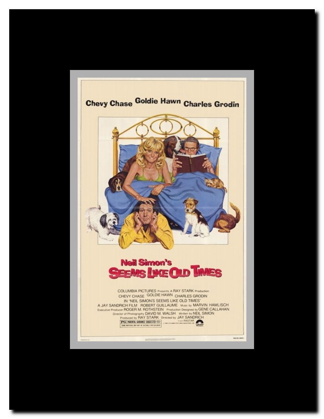 Seems Like Old Times Framed Movie Poster