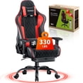 thumbnail image 1 of Seenda GCPro-10 Gaming Chair, Big and Tall Video Game Chair with Footrest, High Back Ergonomic Computer Desk Chair Height Adjustable with Headrest  and Lumbar Support, 1 of 13